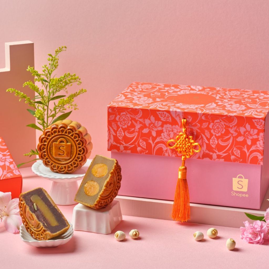 [Shangri-La X ] 4pcs Shangri-La X  Four Treasures Mooncake